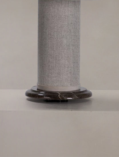 The little COLUMN table lamp in linen