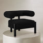 The CASEY occasional chair in black