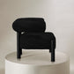 The CASEY occasional chair in black