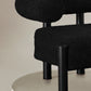 The CASEY occasional chair in black