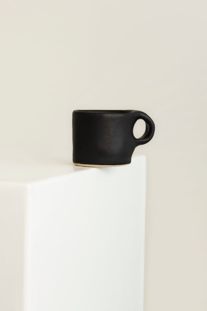 The ESPRESSO MUG in black